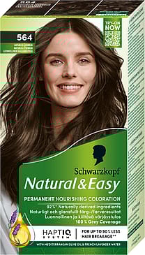Schwarzkopf Natural & Easy Hårfarve 564 Naturlig Lysebrun