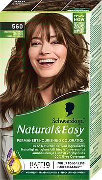 Schwarzkopf Natural & Easy Hårfarve 560 Lysebrun