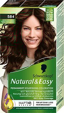 Schwarzkopf Natural & Easy Hårfarve 584 Mokka Chokoladebrun