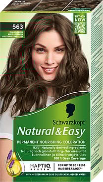 Schwarzkopf Natural & Easy Hårfarve 563 Kølig Lysebrun
