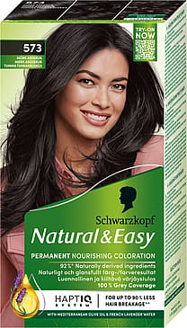Schwarzkopf Natural & Easy Hårfarve 573 Mørk Askebrun