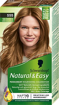 Schwarzkopf Natural & Easy Hårfarve 555 Mørk Honningblond