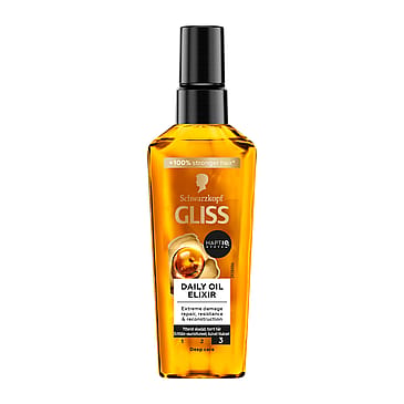 Schwarzkopf Gliss Daily Oil Elixir Hårolie 75 ml