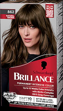 Schwarzkopf Brillance 862 Natural Brown (W) 862 Natural Brown