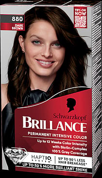 Schwarzkopf Brillance 880 Dark Brown (W) 880 Dark Brown