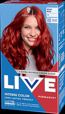 Schwarzkopf LIVE Intense Color 35 Real Red (W) 35 Real Red