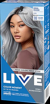 Schwarzkopf LIVE Color Moment 98 Steel Silver (W) 98 Steel Silver
