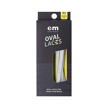 Ortho Movement Oval Sport Laces Hvid 15 cm