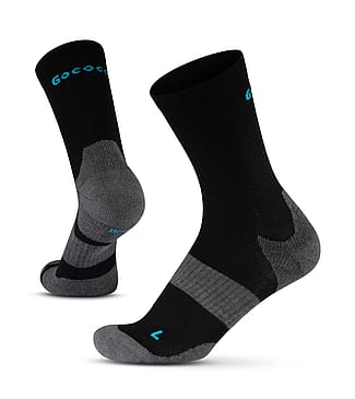 Gococo Technical Cushion High Wool Strømpe Sort 45-47