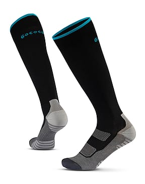 Gococo Compression Superior Strømpe Sort 40-45 cm (around calf)