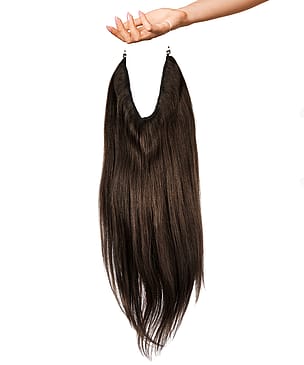 Rapunzel of Sweden Volume Hairband 50 cm 2.3 Chocolate Brown