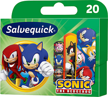 Salvequick Plaster m. Sonic 20 stk