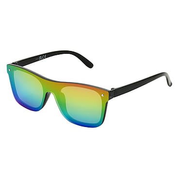 Minibrilla Solbrille Oliver Black With Mirror Front