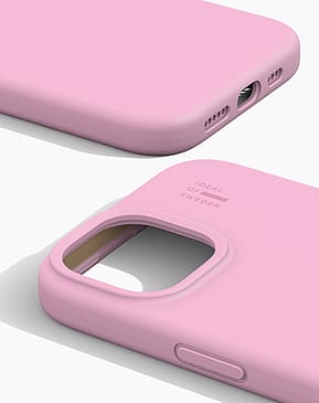 IDEAL OF SWEDEN Silicone Case MagSafe iPhone 13 / 14 / 15 / 16e Bubblegum Pink