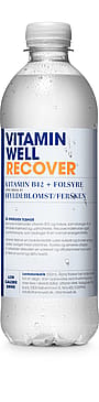 Vitamin Well Recover - Hyldeblomst Fersken Hyldeblomst, Fersken/ 500 ml