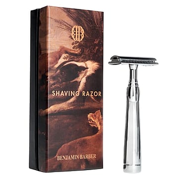 Benjamin Barber Classic Safety Razor Chrome