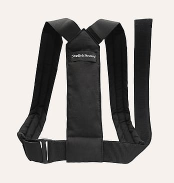 Swedish Posture Flexi Posture Brace Black S-M