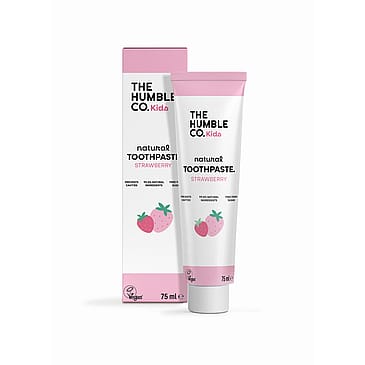 The Humble Co. Natural toothpaste, strawberry, kids Strawberry Kids 75 ml