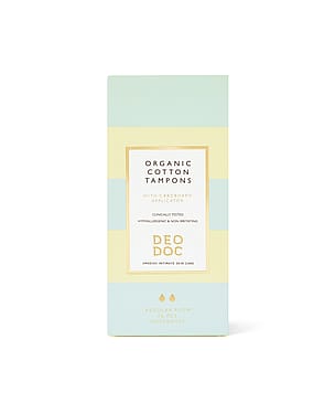 DeoDoc Organic Cotton Tampons With Applicator
