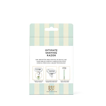 DeoDoc Intimate Shaving Razor Green