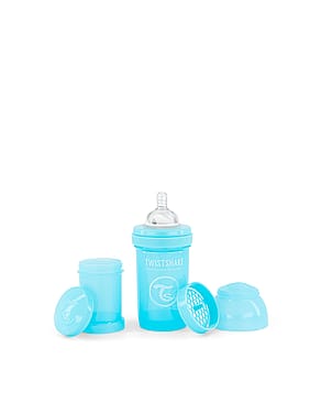 Twistshake Anti-kolik Sutteflaske Blå 180 ml