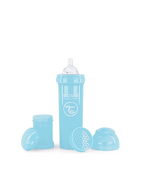 Twistshake Anti-kolik Sutteflaske Blå 330 ml