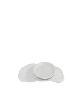 Twistshake Click Mat Mini + Tallerken Hvid