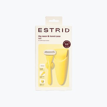 Estrid Razor & Case Set Butter