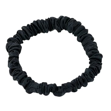 ByBarb Silk Hair Tie Black Black