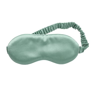 Lenoites Mulberry Sleep Mask with Pouch Green