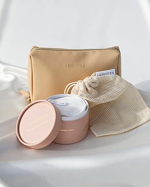 Lenoites Organic reusable Rounds White