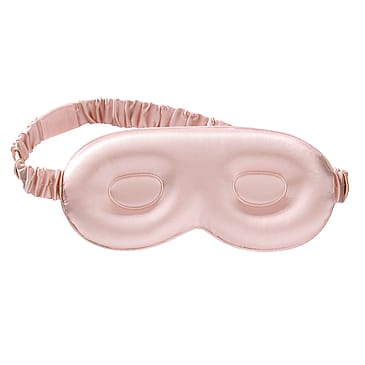 Lenoites Mulberry Silk Contour Sleep Mask Pearl