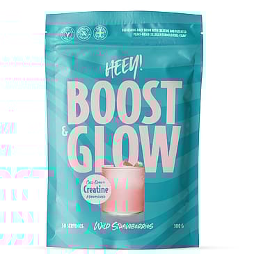 Heey! Boost & Glow Creatine + Vegan Collagen 300 g