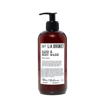 L:A BRUKET 327 Hand & Body Wash Beach Rose 450 ml