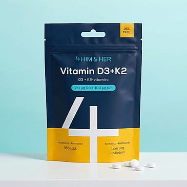 4 HIM & HER Vitamin D3 + K2