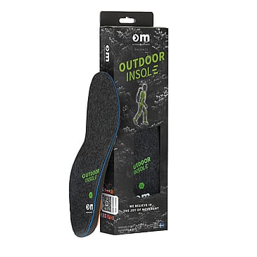 Ortho Movement Outdoor Insole Sort/Grøn 38