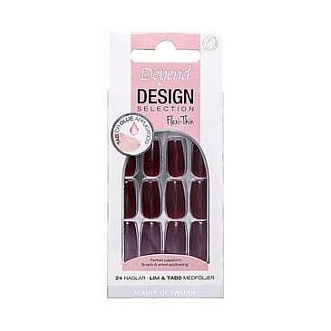Depend Design Selection Dark Scarlet Short Coffin