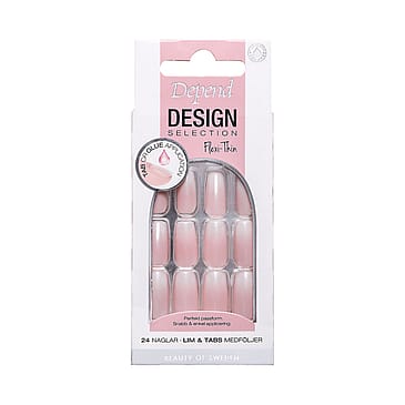 Depend Design Selection Misty Vail Fade Short Coffin