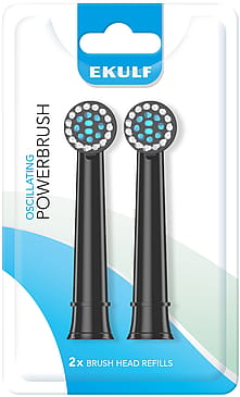 Ekulf PowerBrush black refill Black Refill 2 Stk