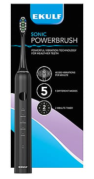 Ekulf Sonic PowerBrush black Black