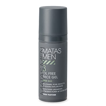 Matas Striber Men Oil Free Face Gel til Uren Hud Uden Parfume 50 ml
