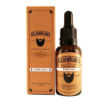 Golden Beards Økologisk Skægolie Toscana 30 ml