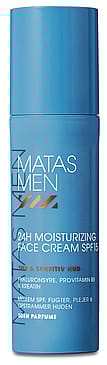 Matas Striber Men 24H Moisturizing Face Cream SPF 15 til Sensitiv Hud Uden Parfume 50 ml