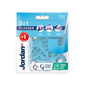Jordan 3-in-1 Flosser 36 stk