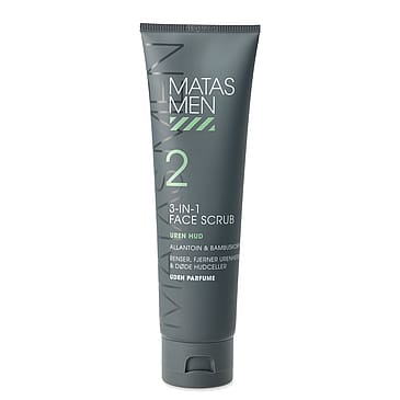 Matas Striber Men Face Scrub 3-in-1 til Uren Hud Uden Parfume 150 g