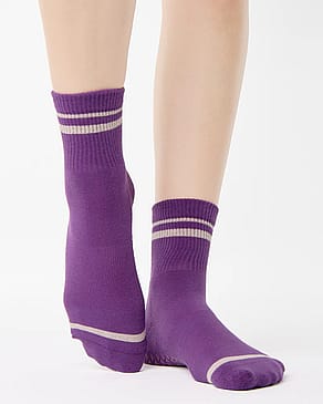 Pointe Studio Varsity Grip Ankle Plum 39-42
