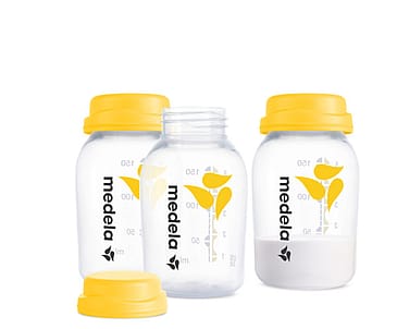 Medela Brystmælksflaske 3 stk á 150 ml