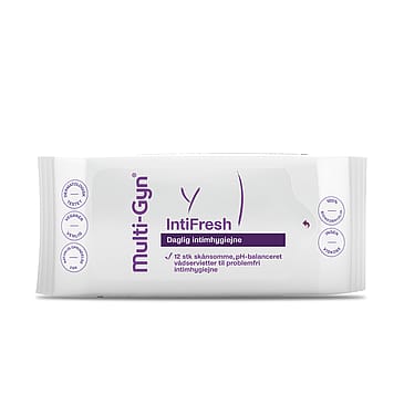 Multi-Gyn IntiFresh Intime Vådservietter 12 stk.