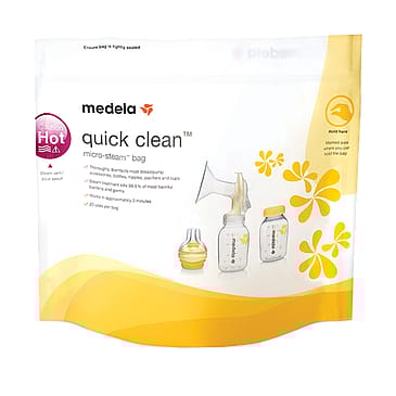Medela Quick Clean Dampsteriliseringspose 5 stk.