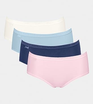 Sloggi Basic+ Midi 4-Pak Multiple Colours 19 36
